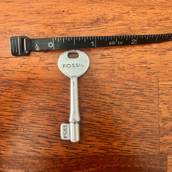 Fossil • Silver Key Charm - Picture 4 of 4